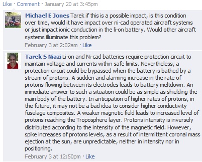 FB- Dreamliner- Battery Interaction